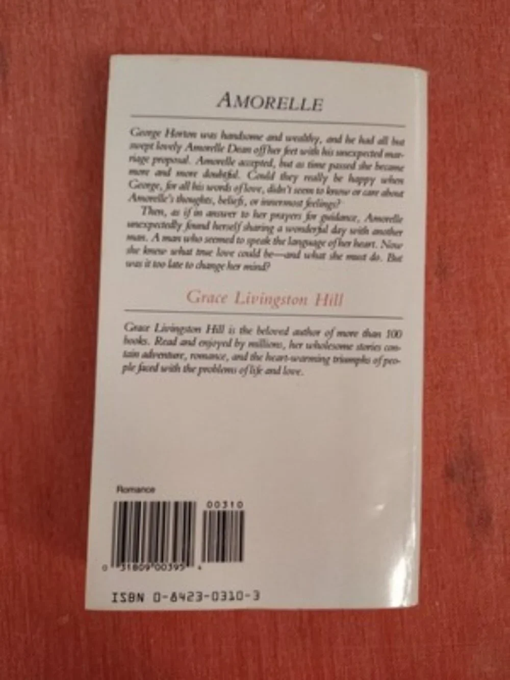 Amorelle by grace livingston hill 1989 paperback